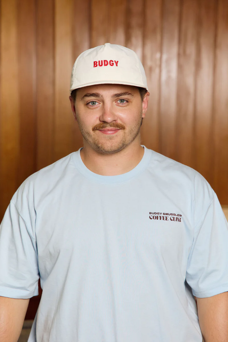 5 Panel Snap Back in Budgy Cream - Image 5