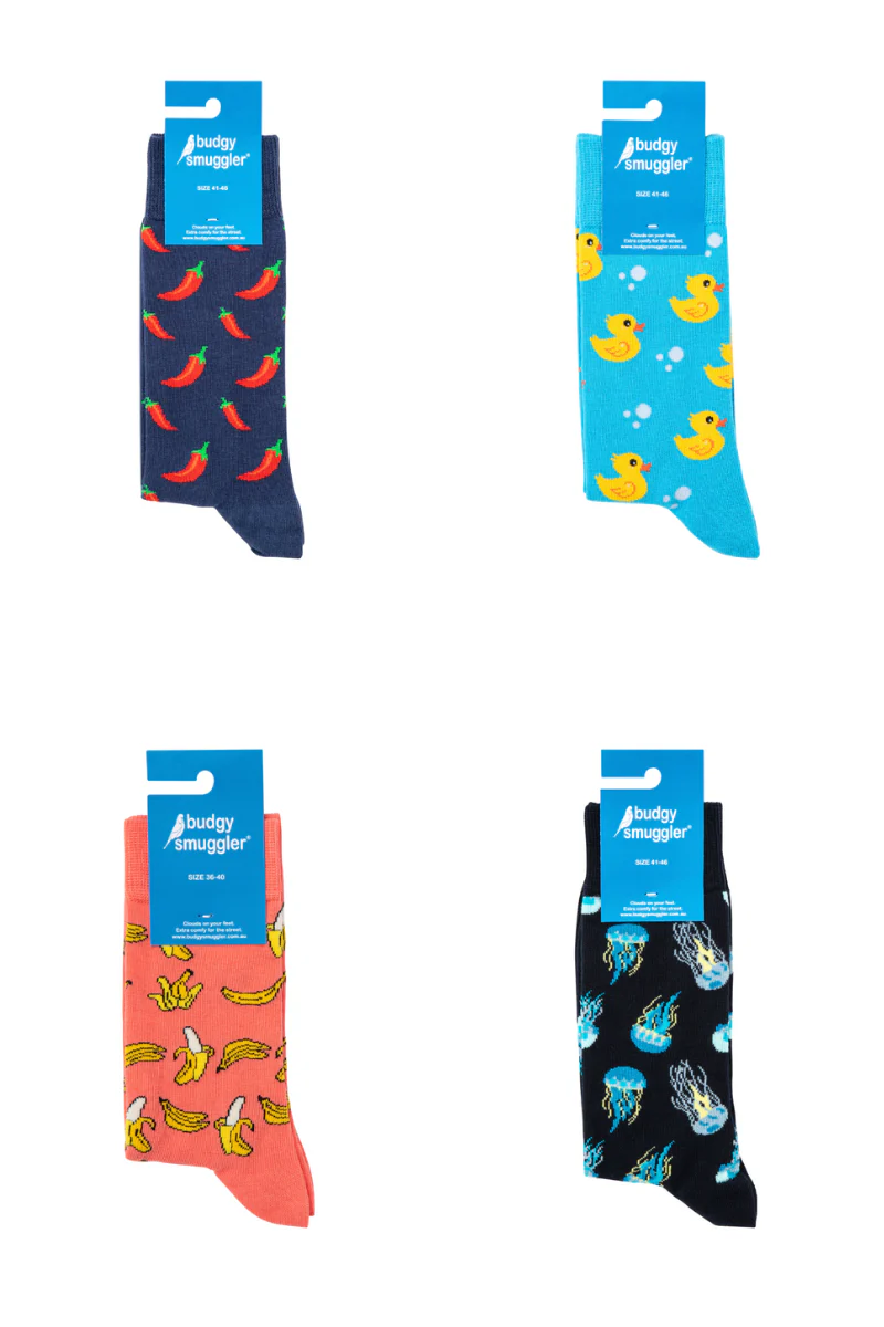Budgy Socks 4 Pack - Image 3