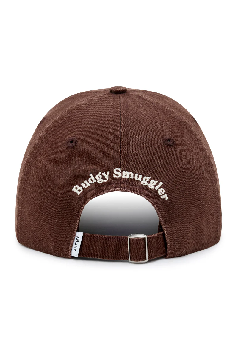 Dad Cap in Brown Upside Down Budgy - Image 6