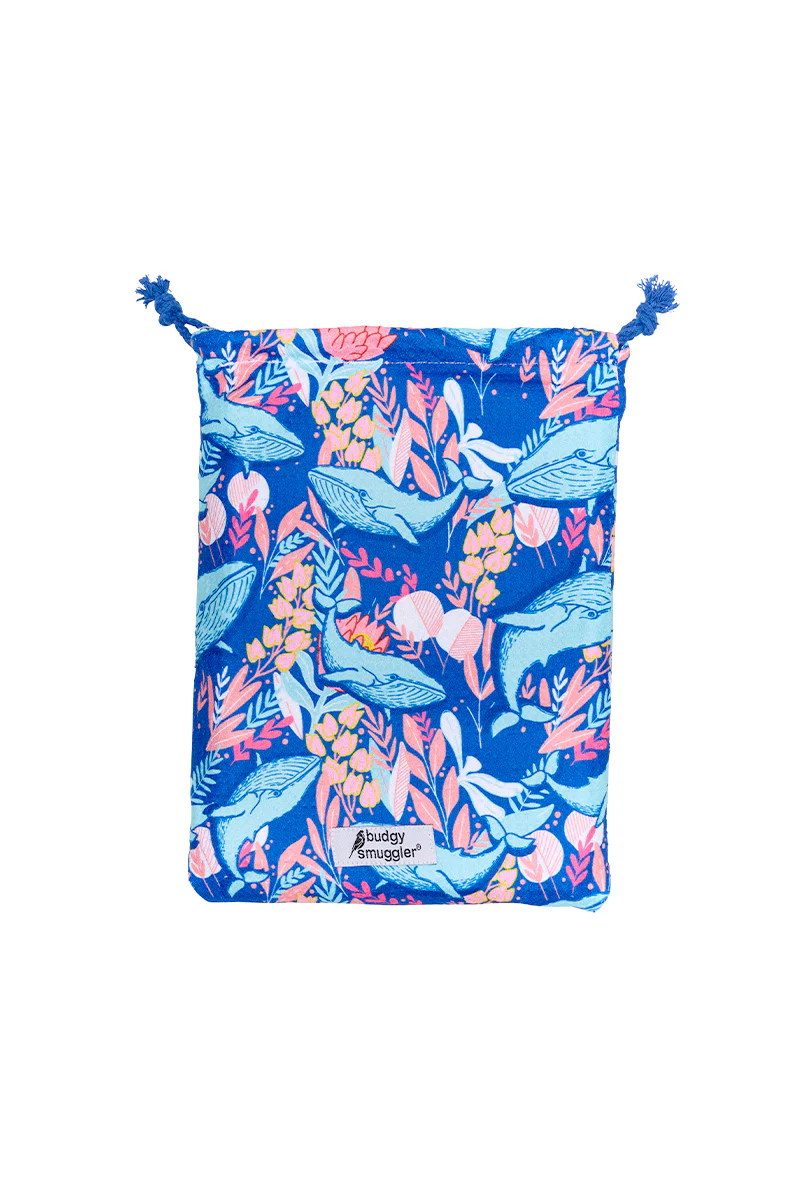 Double Sided Towel in Blue Whale - Image 3