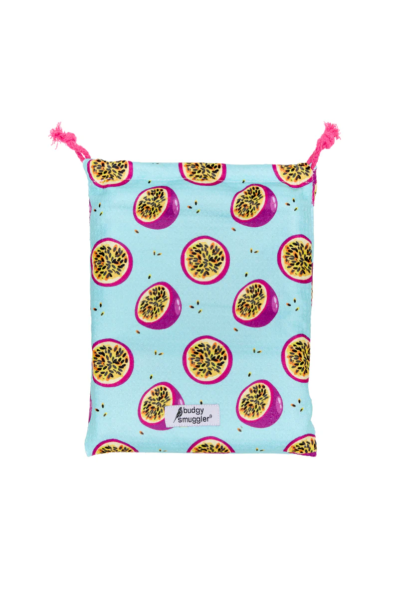 Double Sided Towel in Passionfruit | Small Logo - Image 2