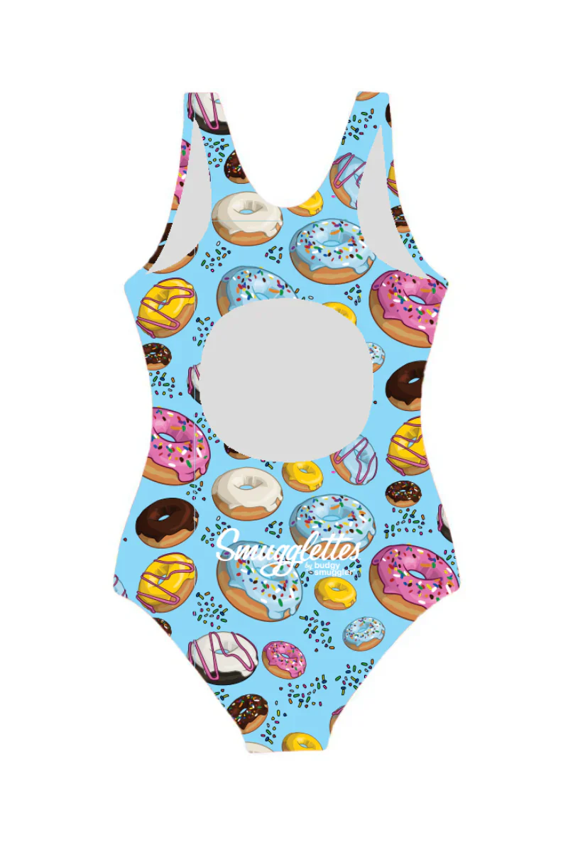 Girls Swim and Cap Bundle In Donuts - Image 3