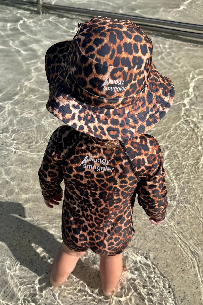 Kids Onesie Swim Bundle in Leopard UPF 50+ - Image 4