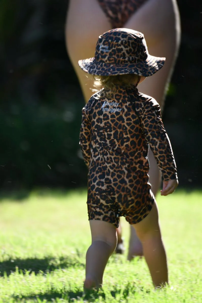 Kids Onesie Swim Bundle in Leopard UPF 50+ - Image 5