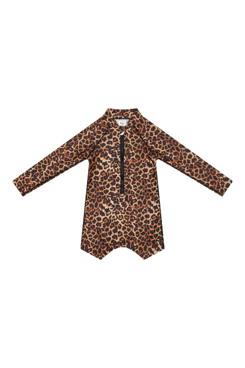Kids Onesie Swim Bundle in Leopard UPF 50+ - Image 6