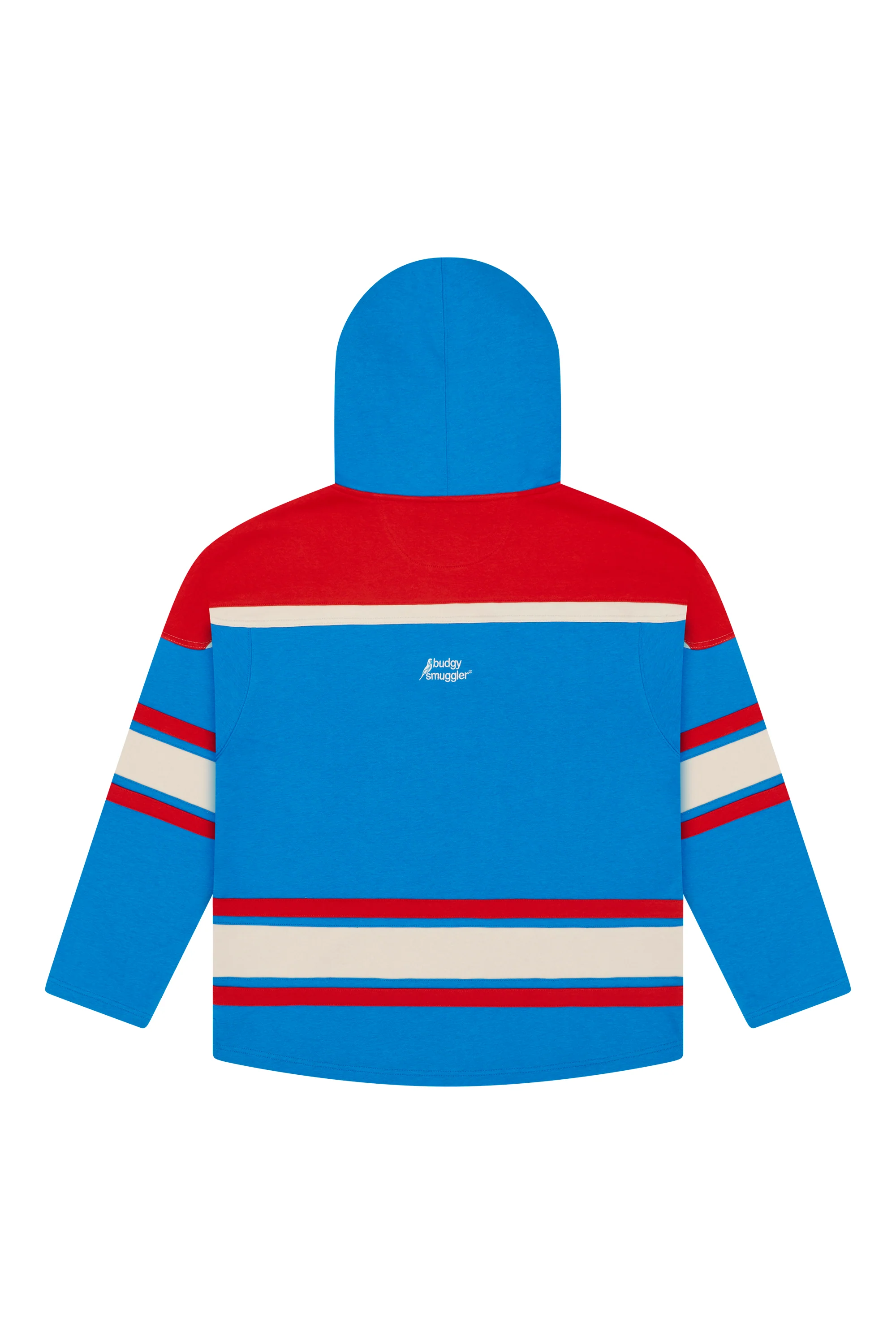 Lacer Hoodie in Blue and Red - Image 5