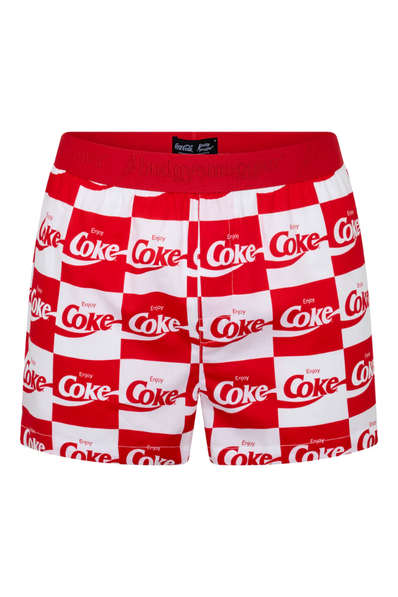 Pyjama Bottoms in Coke Squares