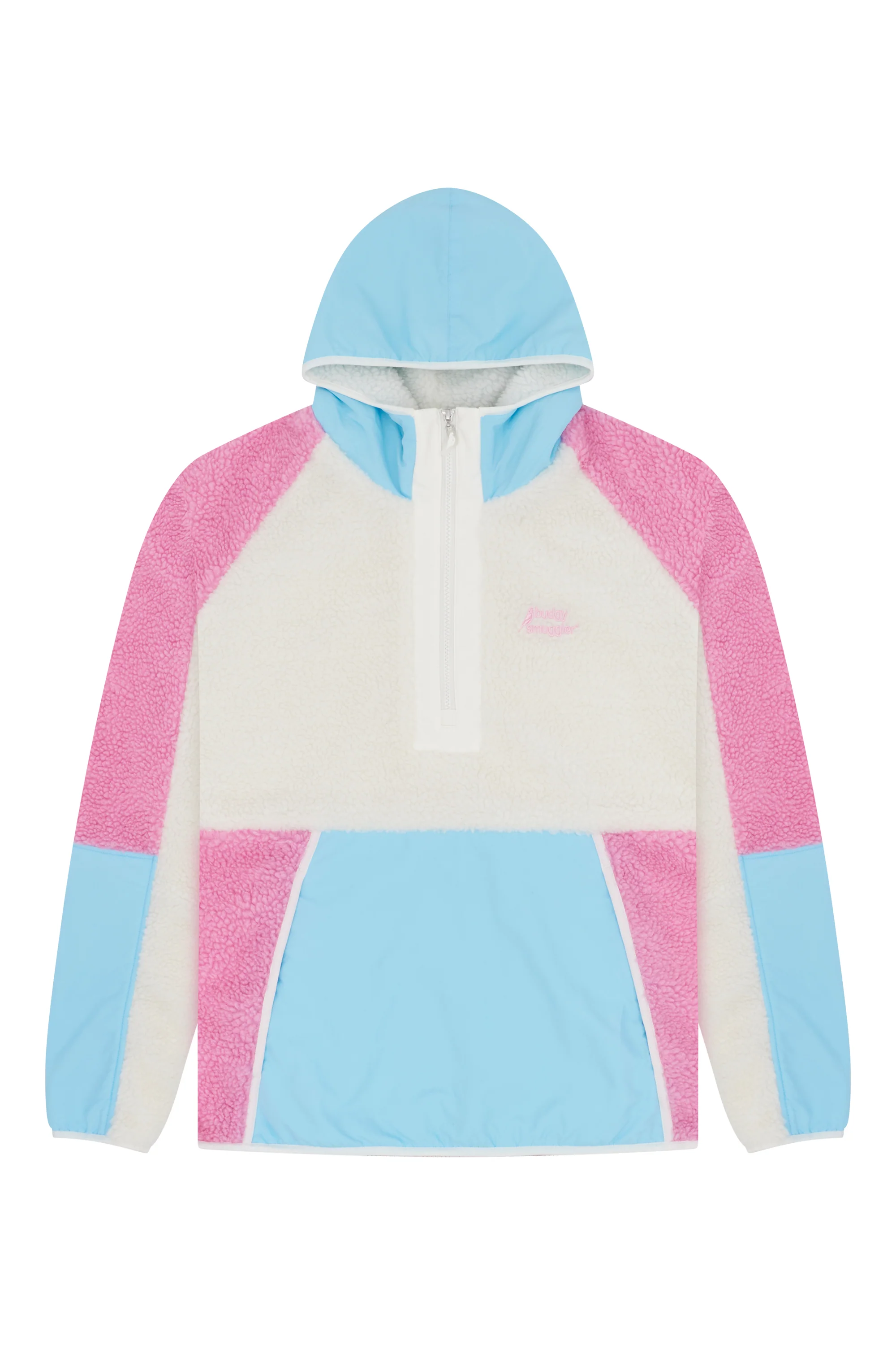 Retro Polar Fleece in Cotton Candy - Image 7