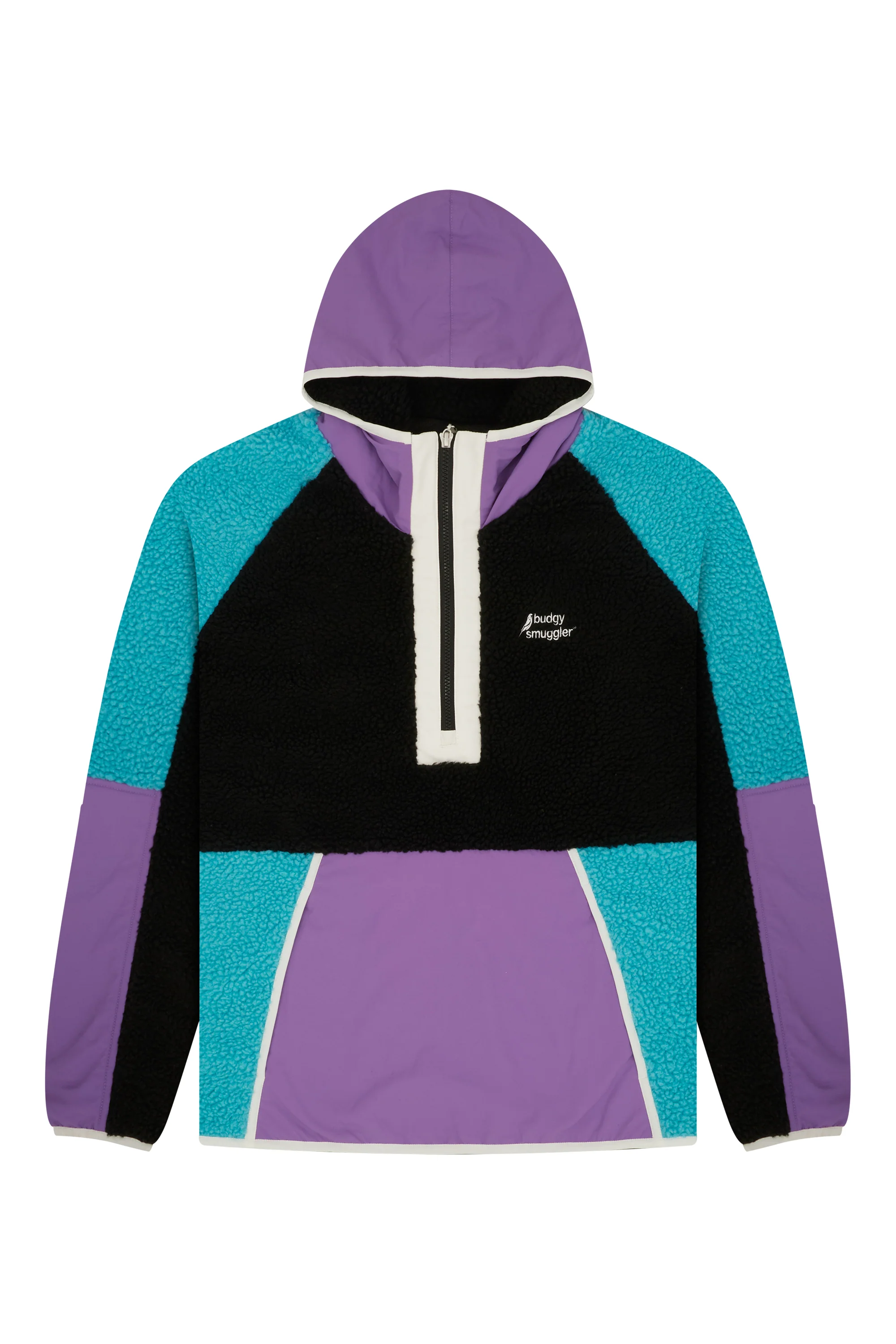 Retro Polar Fleece in Violet Voltage - Image 3