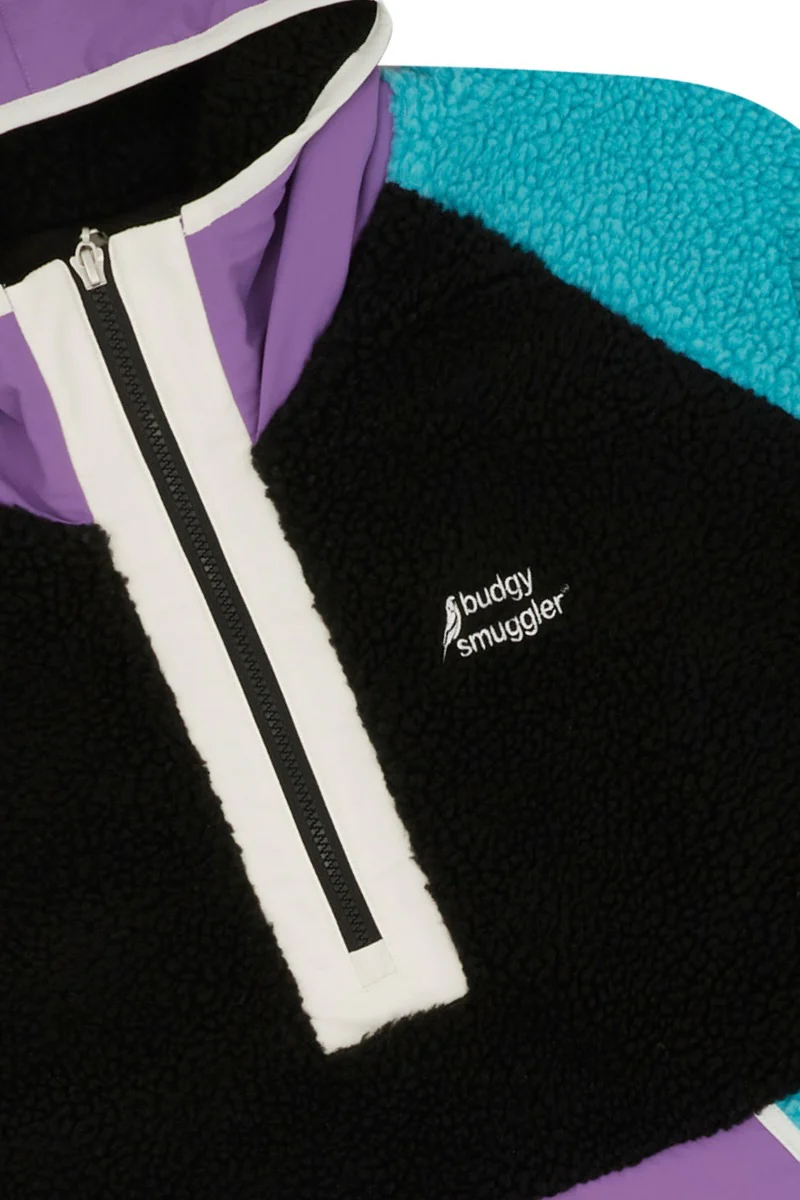 Retro Polar Fleece in Violet Voltage - Image 6