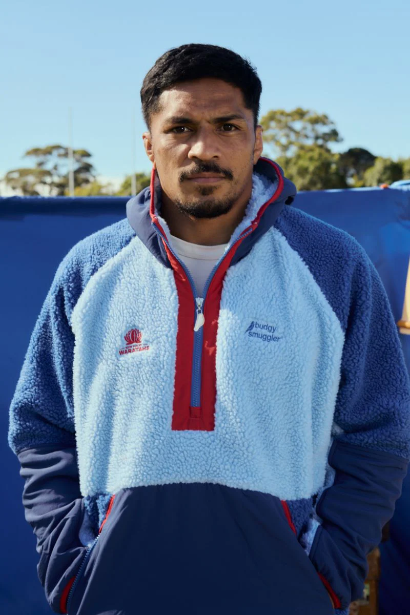 Retro Polar Fleece in Waratahs