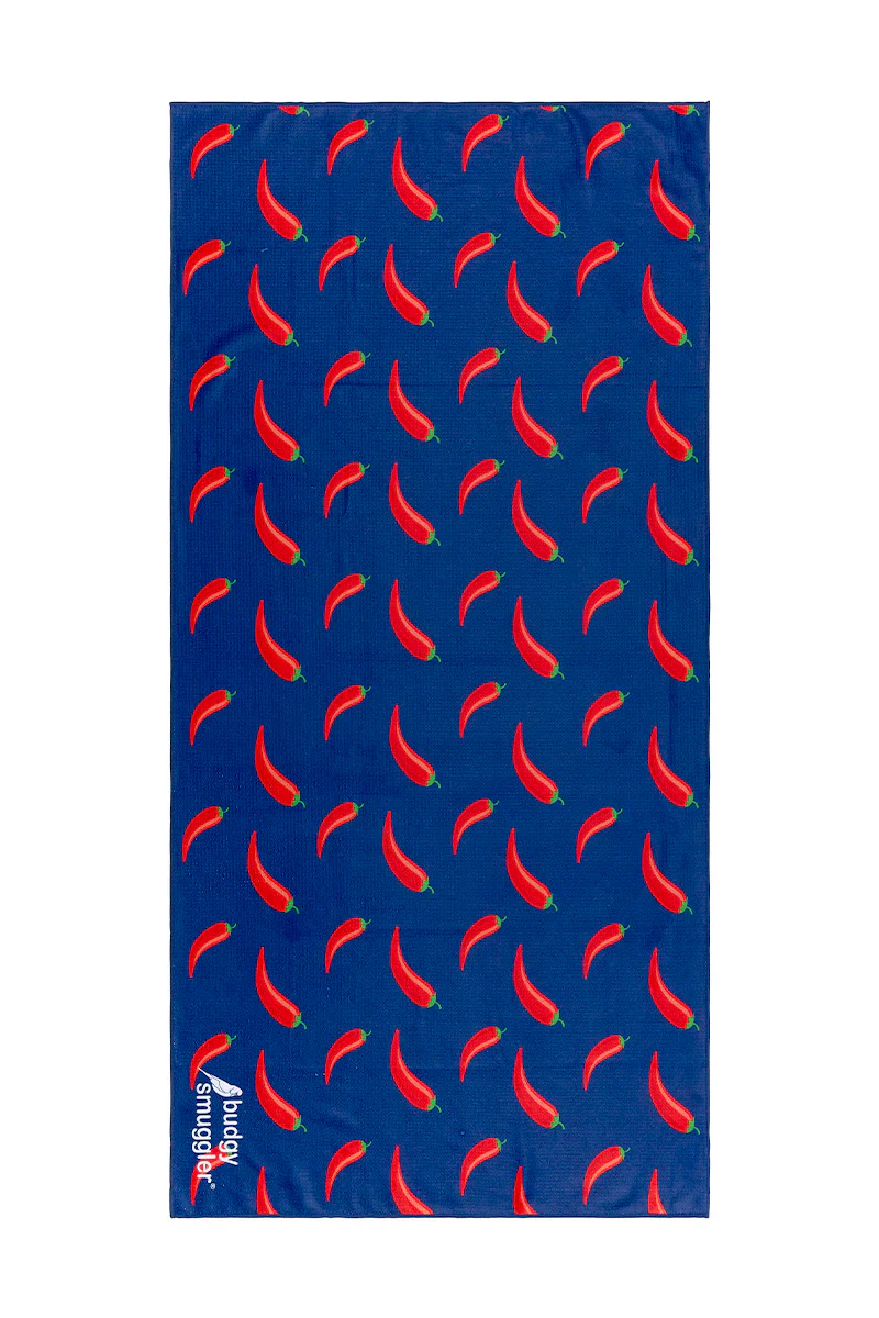 Mens Swim, Towel and Cap Bundle in Chilli Willies - Image 5