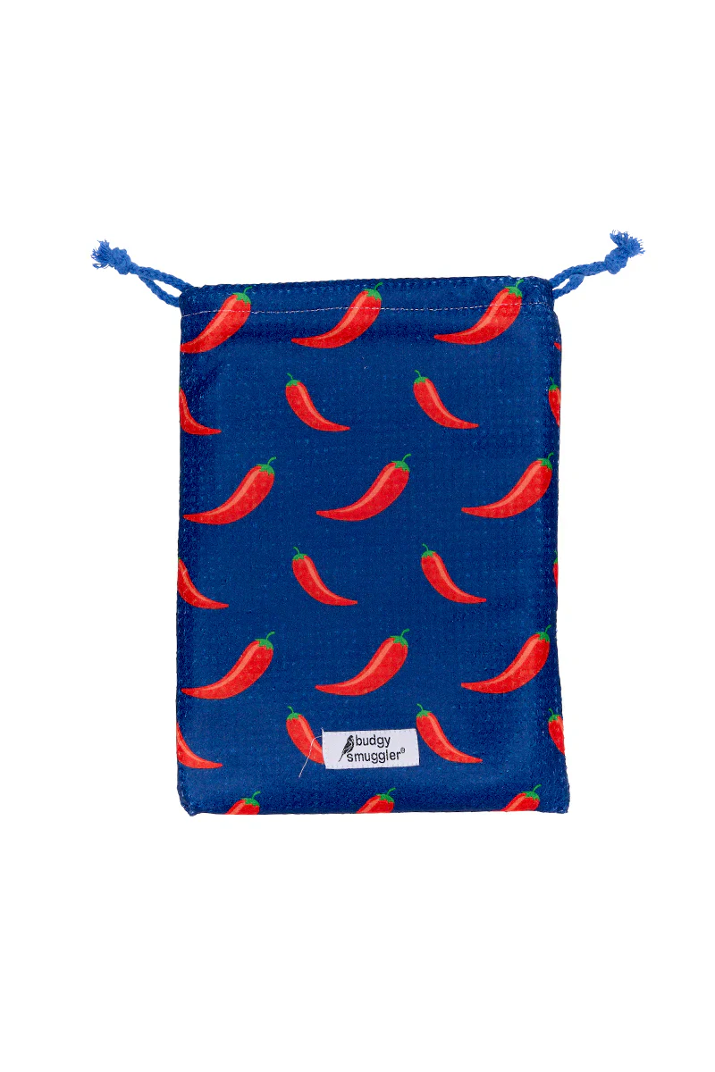 Mens Swim, Towel and Cap Bundle in Chilli Willies - Image 7
