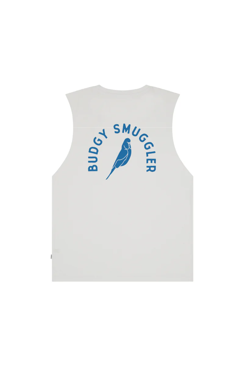 White Singlet with Budgy Arch - Image 4