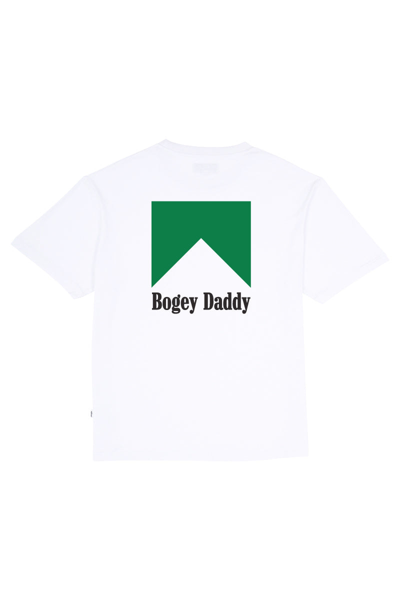White Tee with Bogey Daddy - Image 4