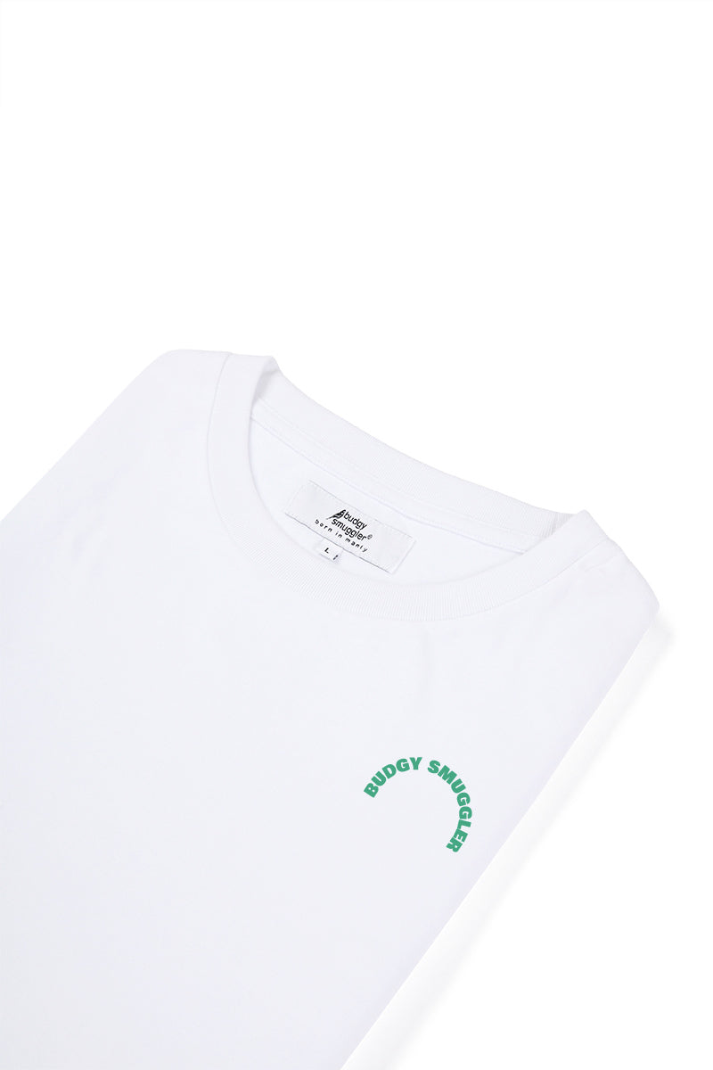White Tee with Brickies Laptop - Image 4