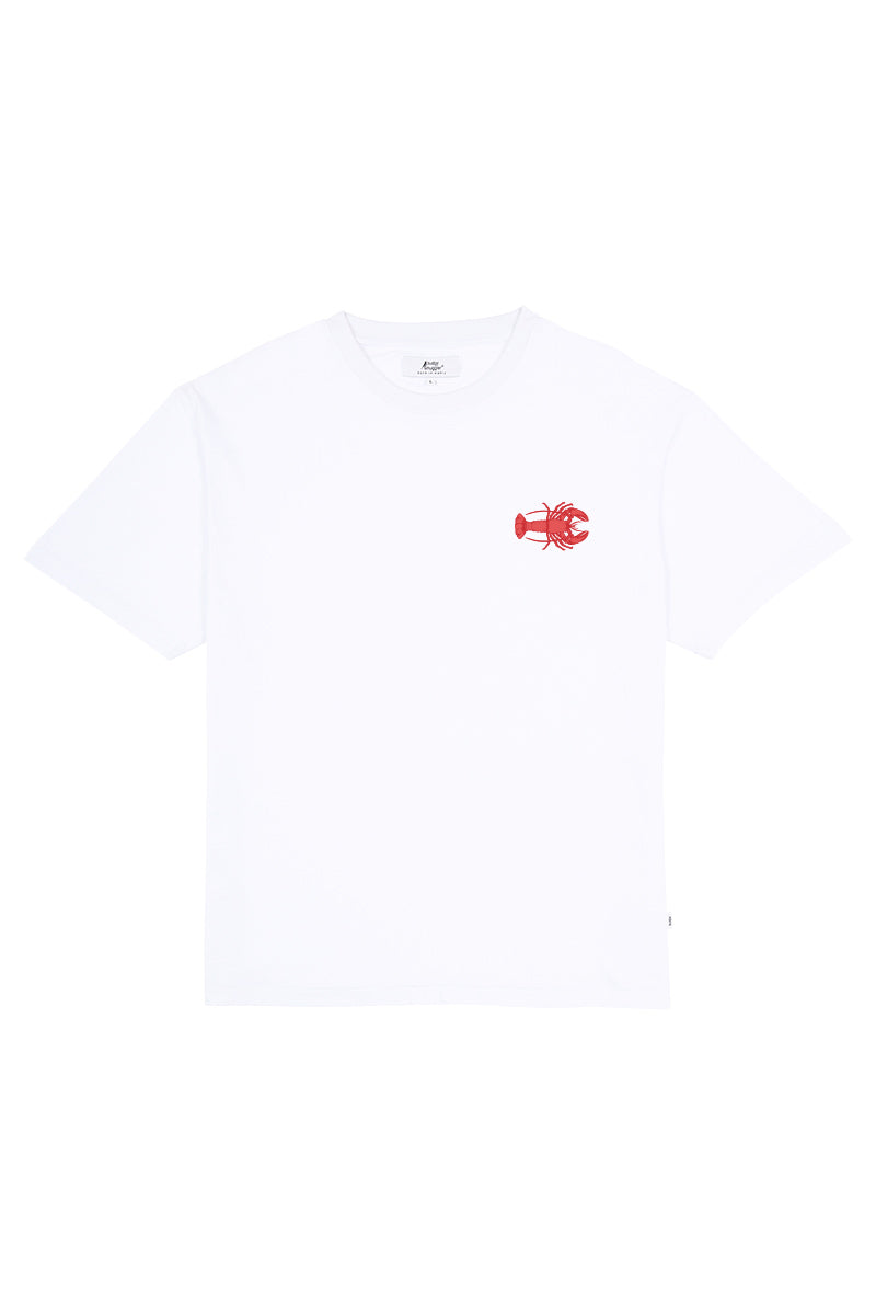 White Tee with Lobster - Image 5
