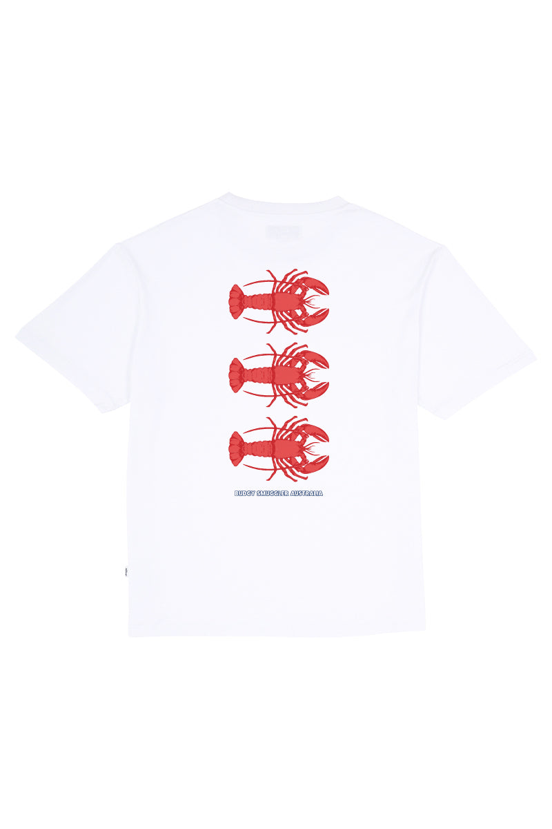 White Tee with Lobster - Image 6