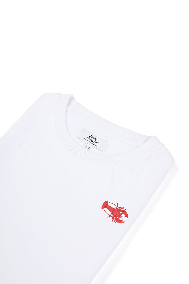 White Tee with Lobster - Image 7