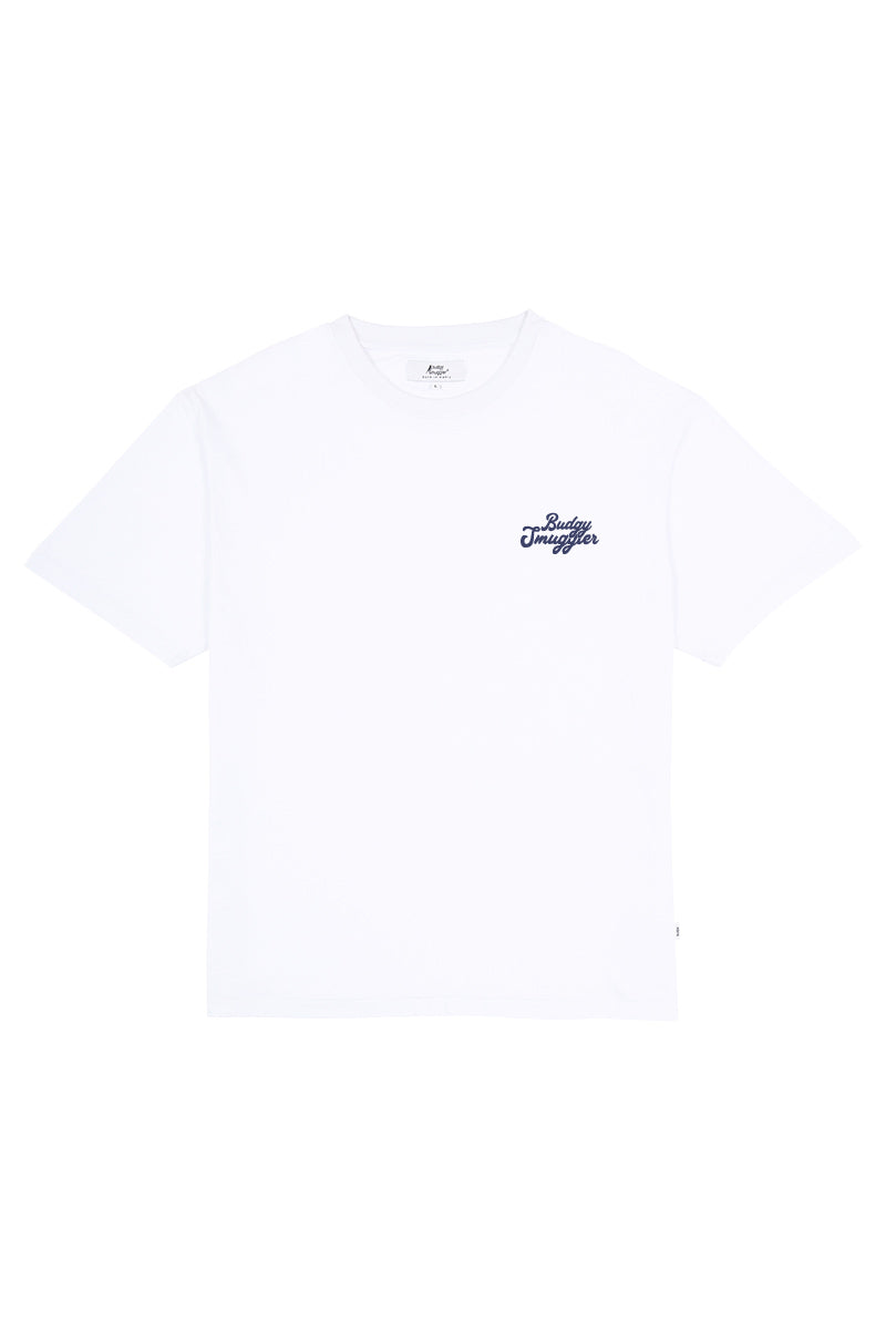 White Tee with Rugby Club - Image 5