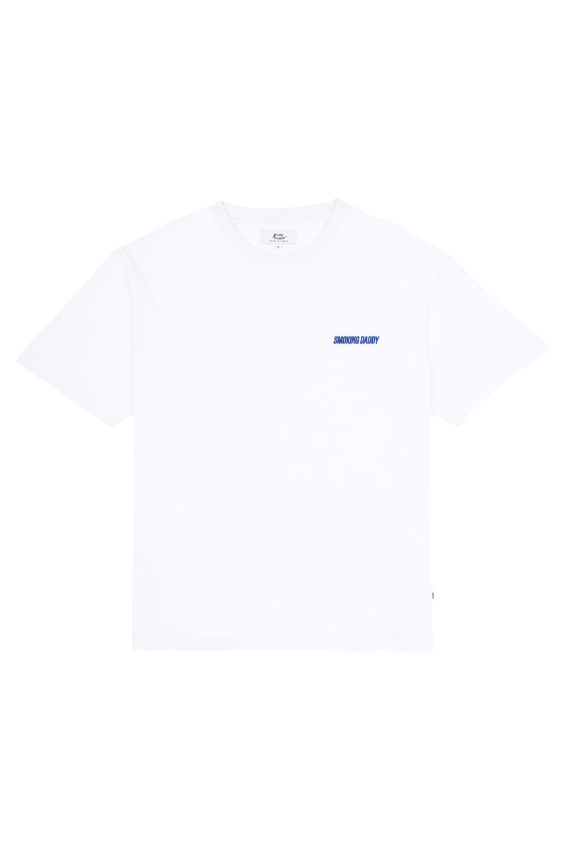 White Tee with Smoking Daddy - Image 3